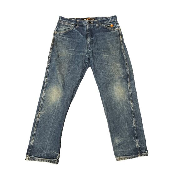 Wrangler FR Jeans Mens 33x30 13 Original Flame Resistant HRC2 2112 Workwear - Picture 1 of 12
